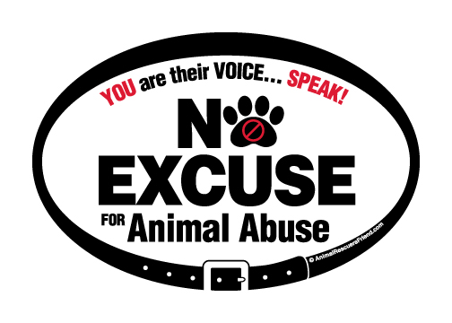No Excuse for Animal Abuse – Euro Pet Magnet